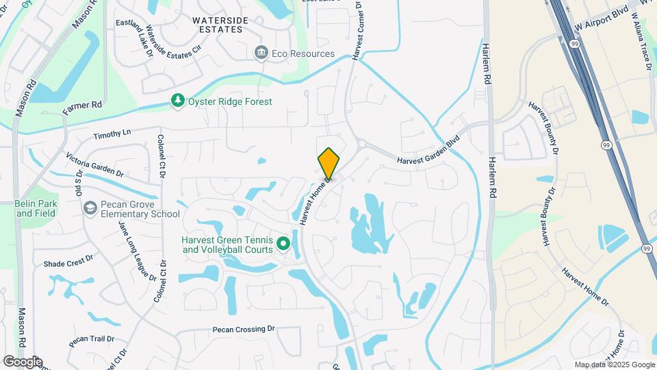 3219 Breeze Bluff Way Map and Location Details