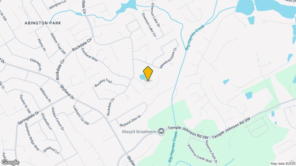 1901 Pond Ridge Ct Map and Location Details