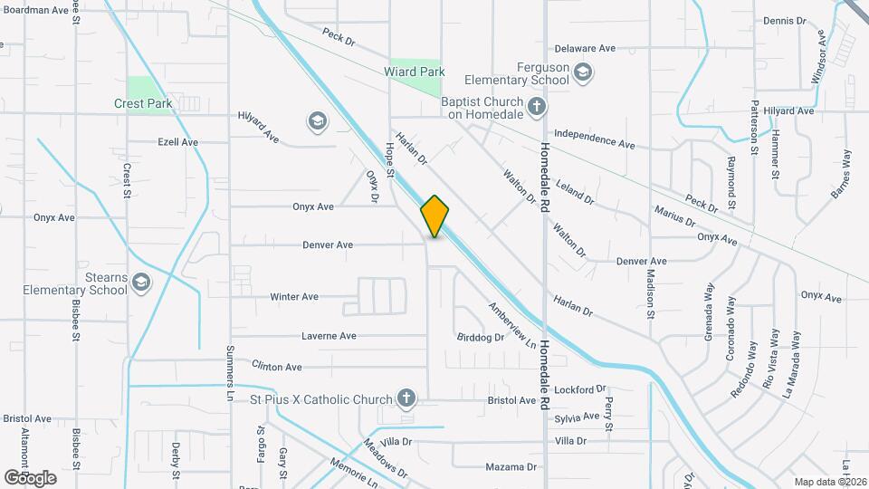 3515 Hope St Map and Location Details