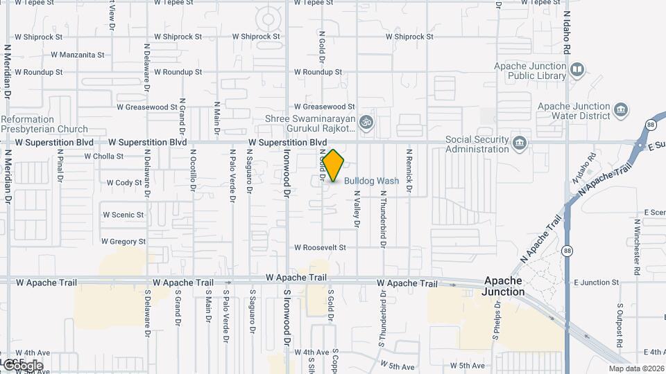 535 N Gold Dr Map and Location Details