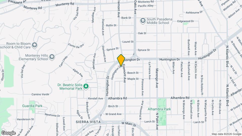 1927 Fremont Ave, Unit Master Map and Location Details