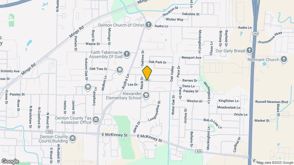 821 Summer Oaks Dr Map and Location Details