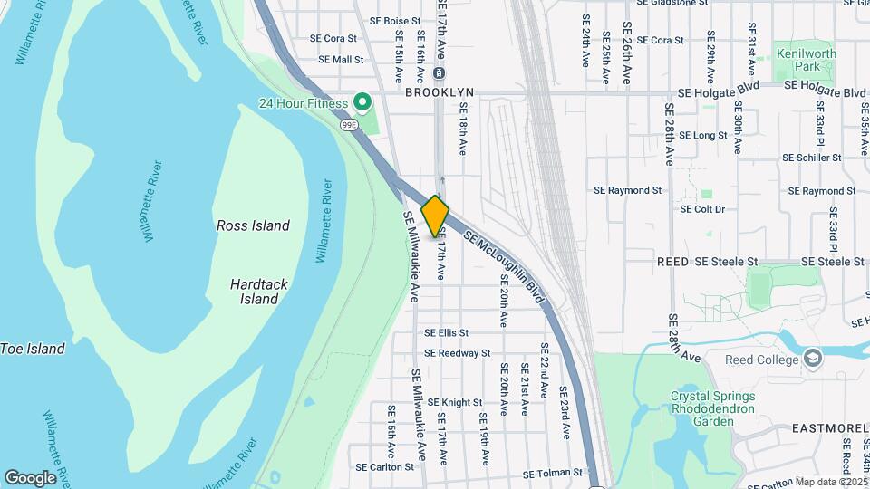 5131-5147 SE 17th Ave Map and Location Details
