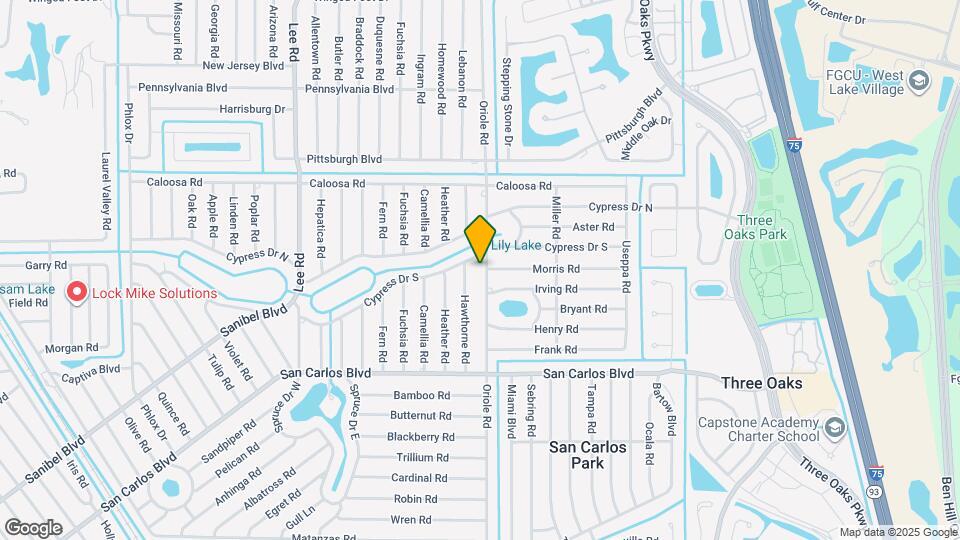 18316 Oriole Rd Map and Location Details