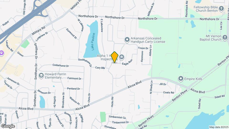 2511 Eagle Run Map and Location Details