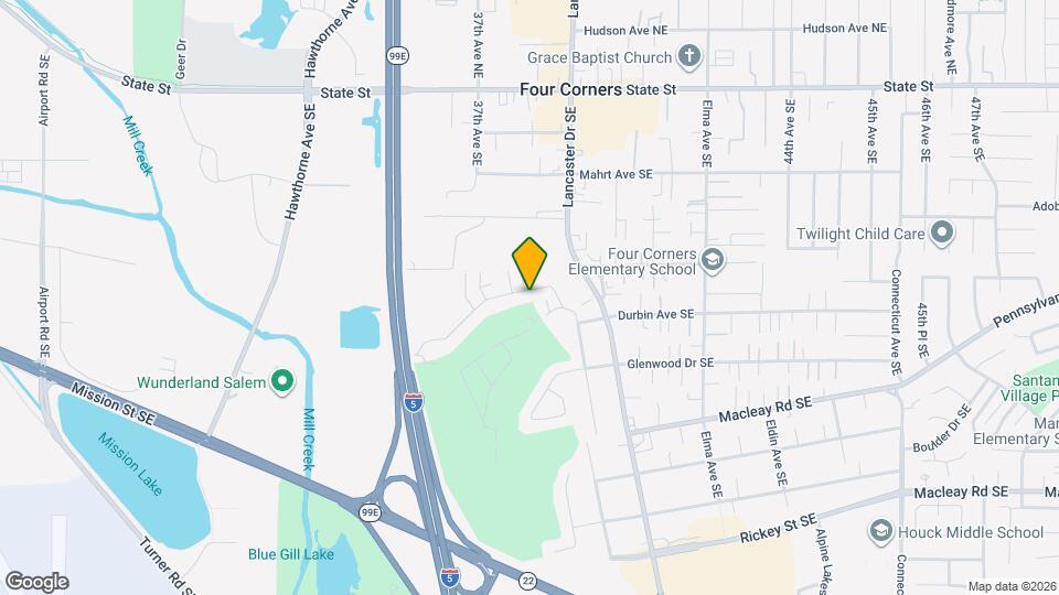 3822-3828 Bayonne Dr SE Map and Location Details