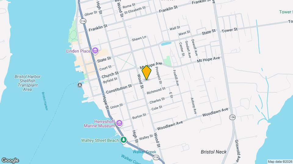 16 Catherine St Map and Location Details