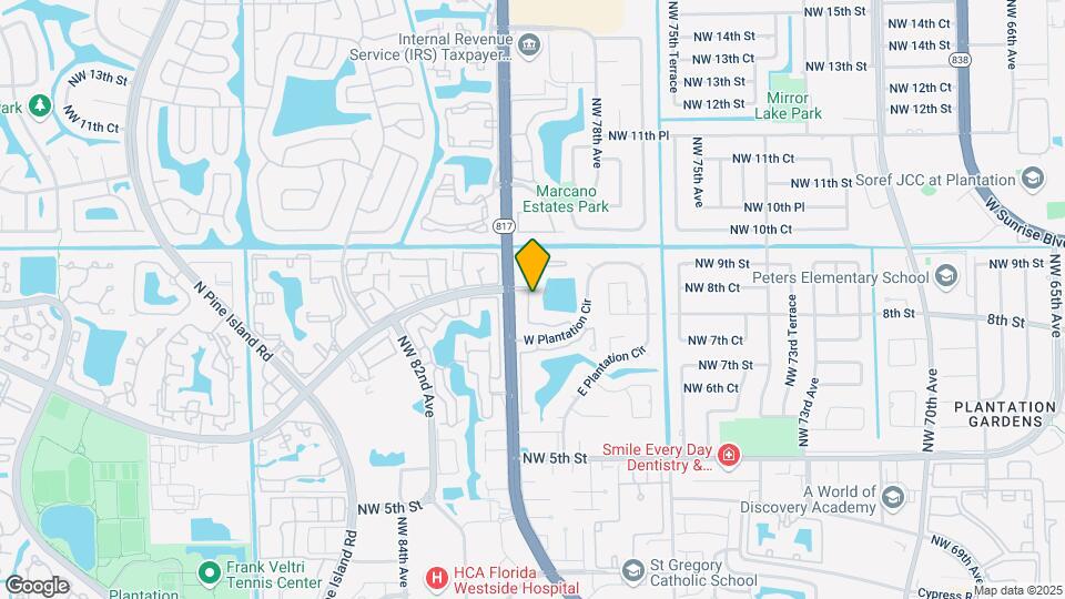 874 NW 79th Ter Map and Location Details