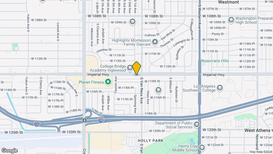 2224 W Imperial Hwy Map and Location Details