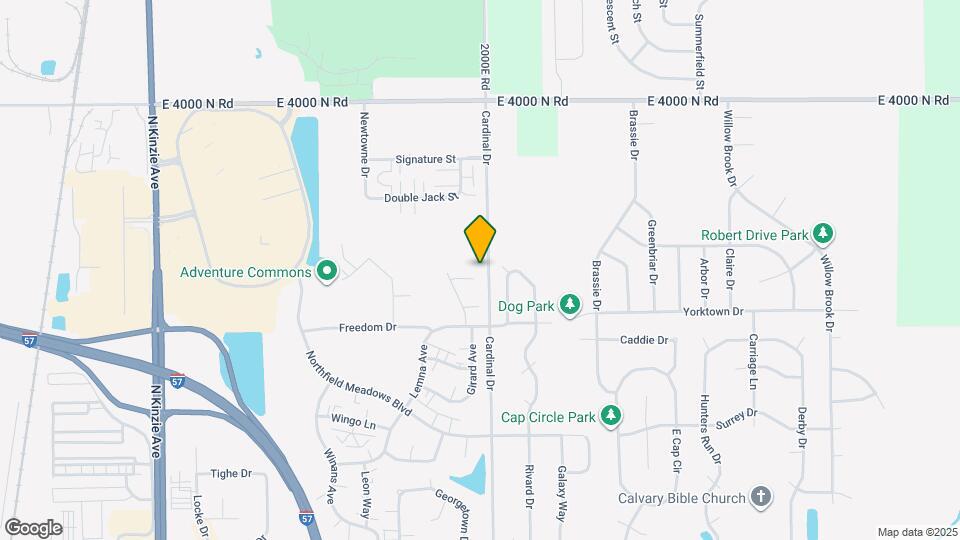 608 Huntington Ct Map and Location Details