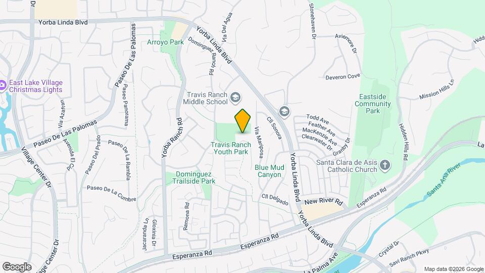 21355 Vía Del Parque Map and Location Details