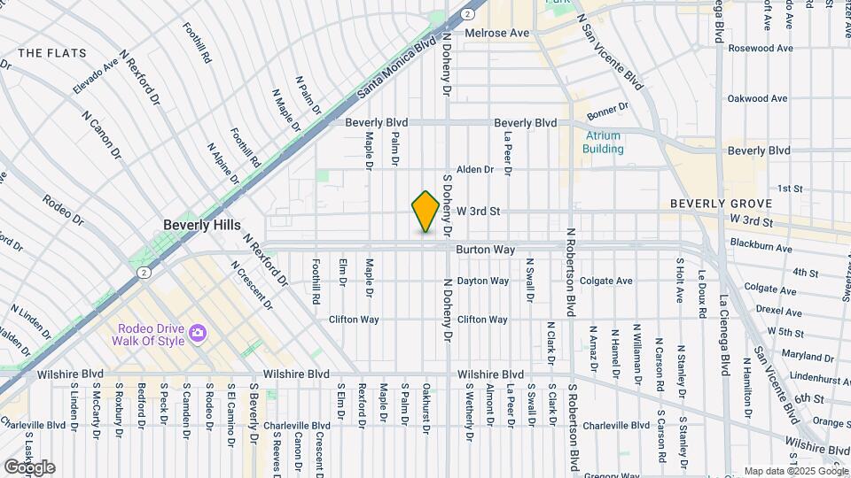 316 N Oakhurst Dr Map and Location Details
