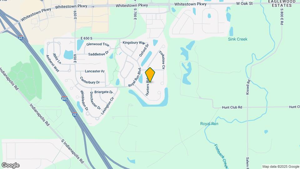 6565 Hunters Ridge S Map and Location Details