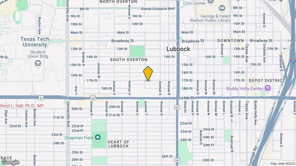 1919 17th St Map and Location Details