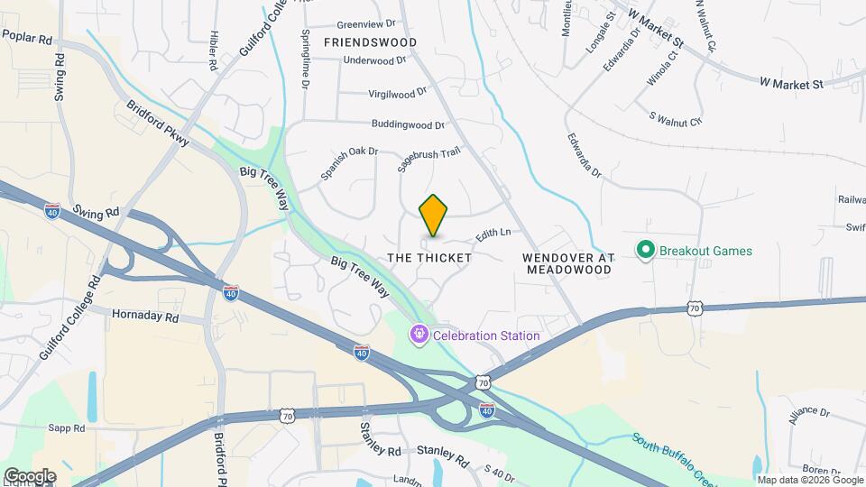 4324 Edith Ln Map and Location Details