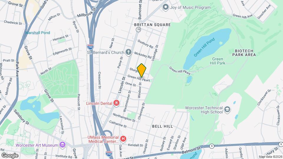 92 Green Hill Pkwy Map and Location Details