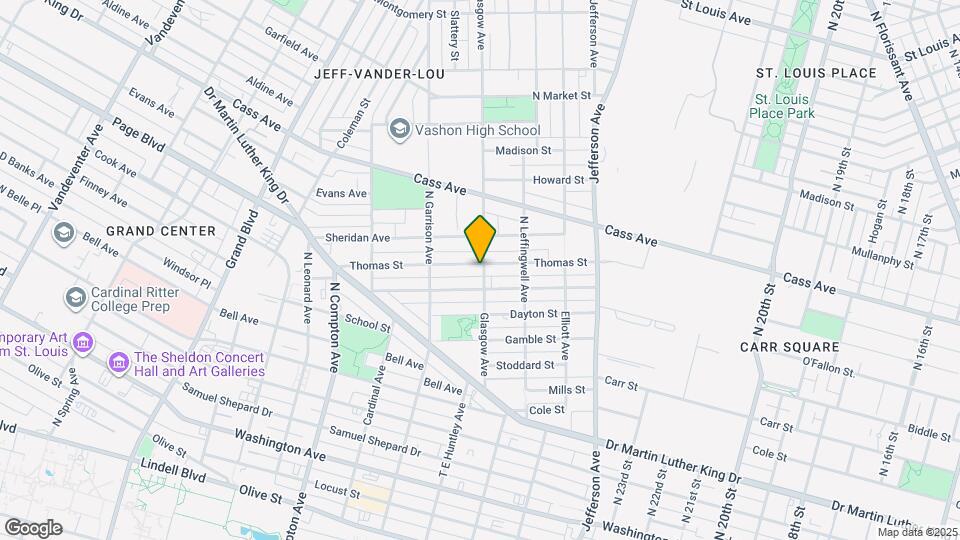 2900 Thomas St Map and Location Details