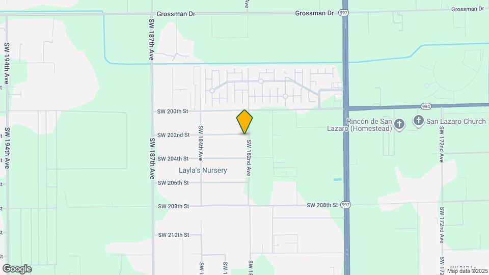 20250 SW 182nd Ave Map and Location Details