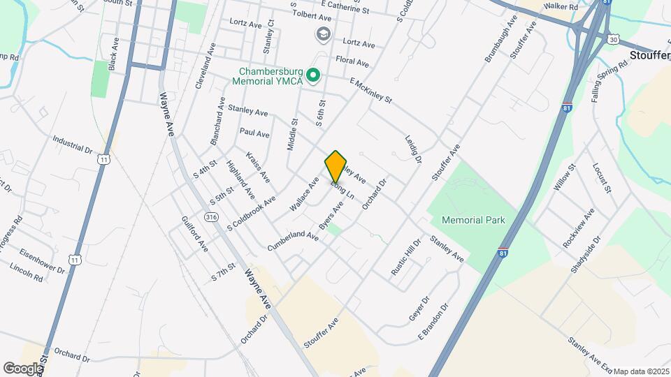 902 Cypress St Map and Location Details