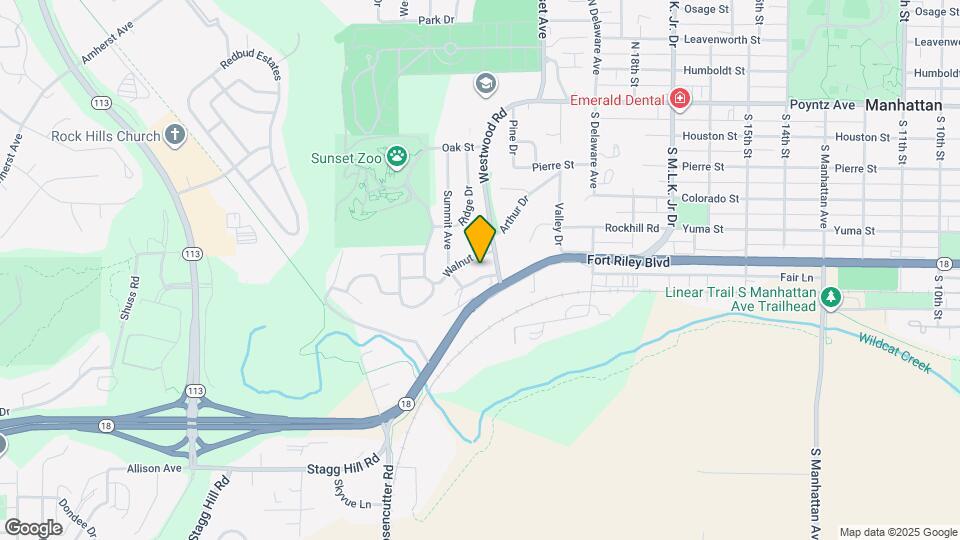 2110 Elm Ln Map and Location Details