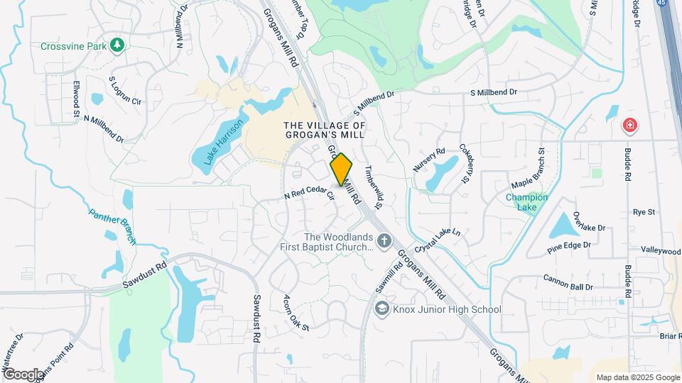 1908 N Red Cedar Cir Map and Location Details