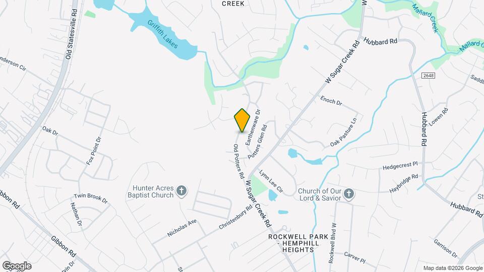 8600 Old Potters Rd Map and Location Details