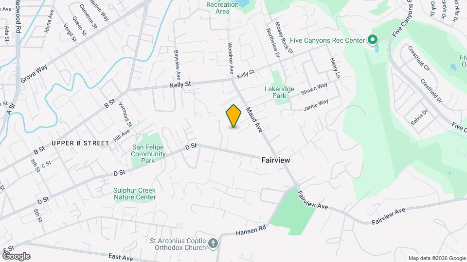 2838 Romagnolo St Mapa y Detalles de la Ubicación