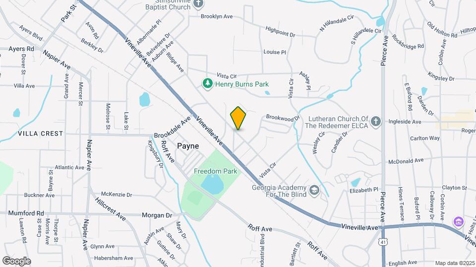 3161 Ridge Ave Map and Location Details