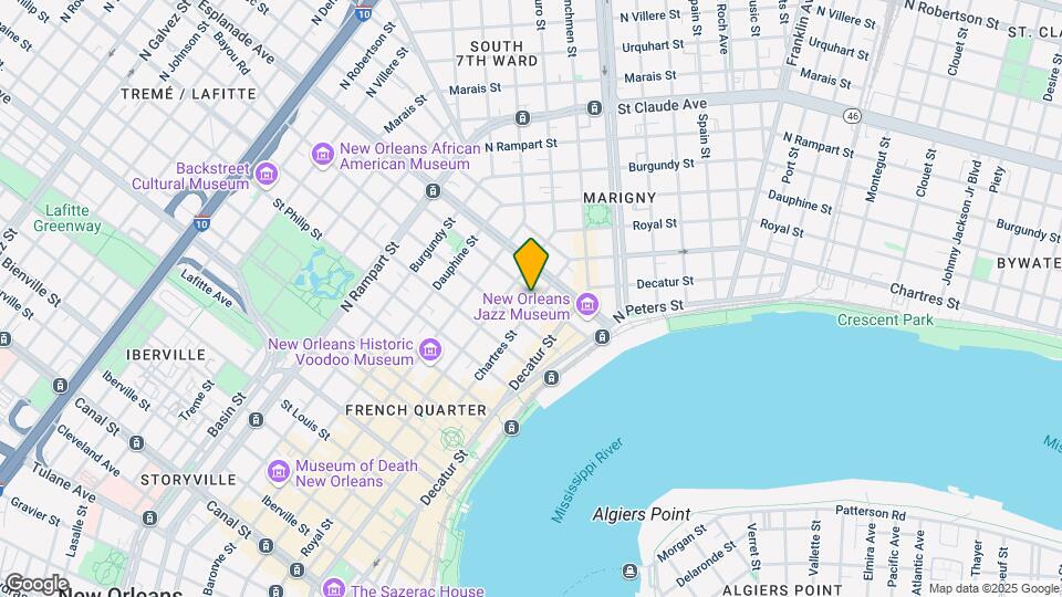 610 Barracks St Map and Location Details