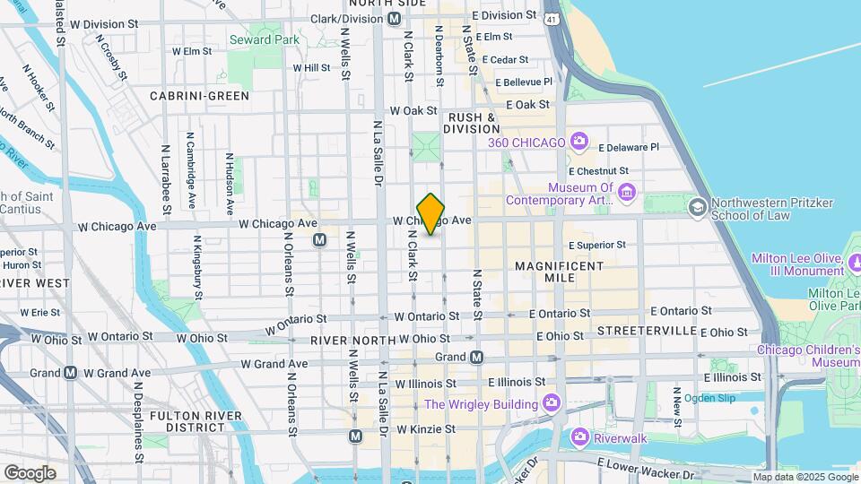 58 W Superior St Mapa y Detalles de la Ubicación