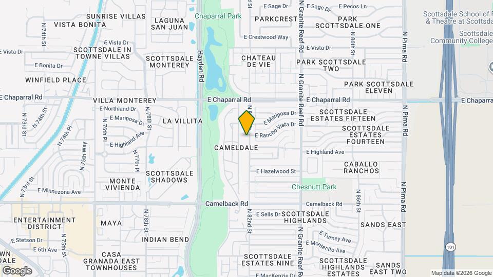 4808 N 82nd St Map and Location Details