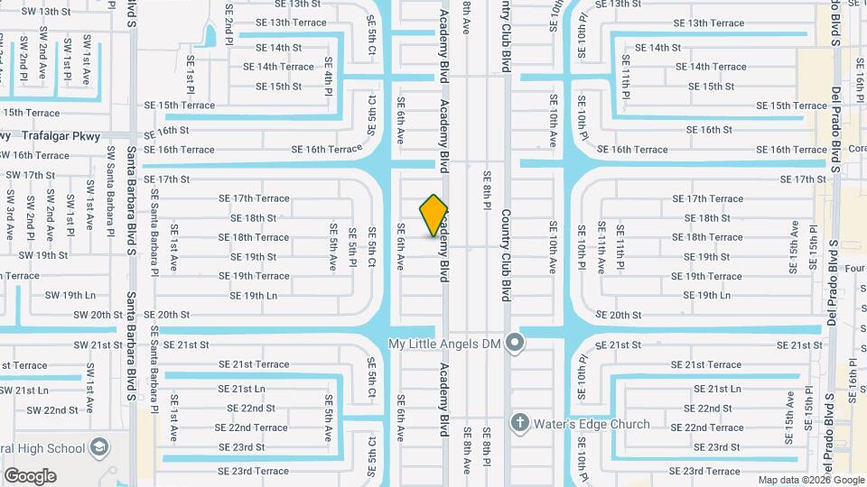 624 SE 18th Terrace Map and Location Details