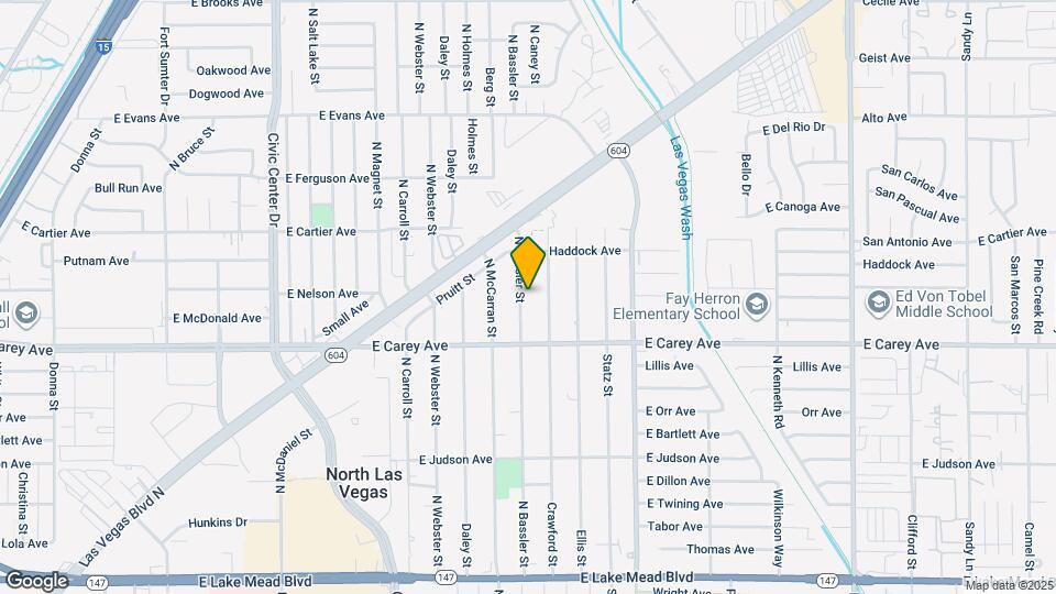 2500 Bassler St Map and Location Details