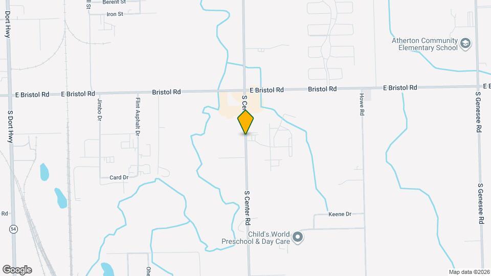 4072 S Center Rd Map and Location Details
