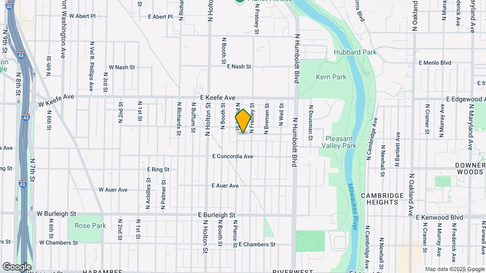 713 E Townsend St Mapa y Detalles de la Ubicación
