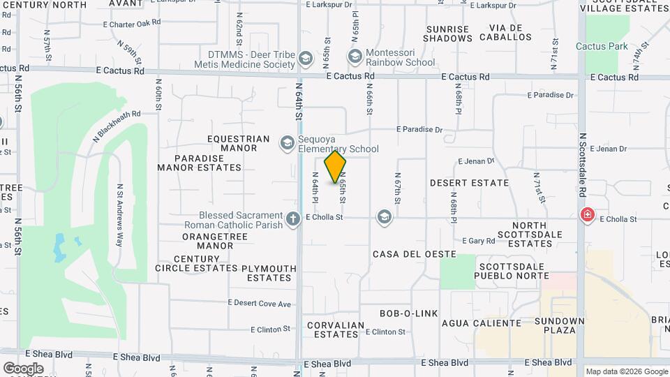 11440 N 65th St Map and Location Details