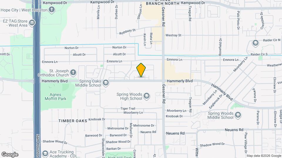 10428 Hammerly Blvd Map and Location Details