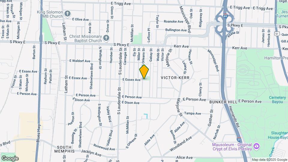 Orleans Duplex Investment Map and Location Details