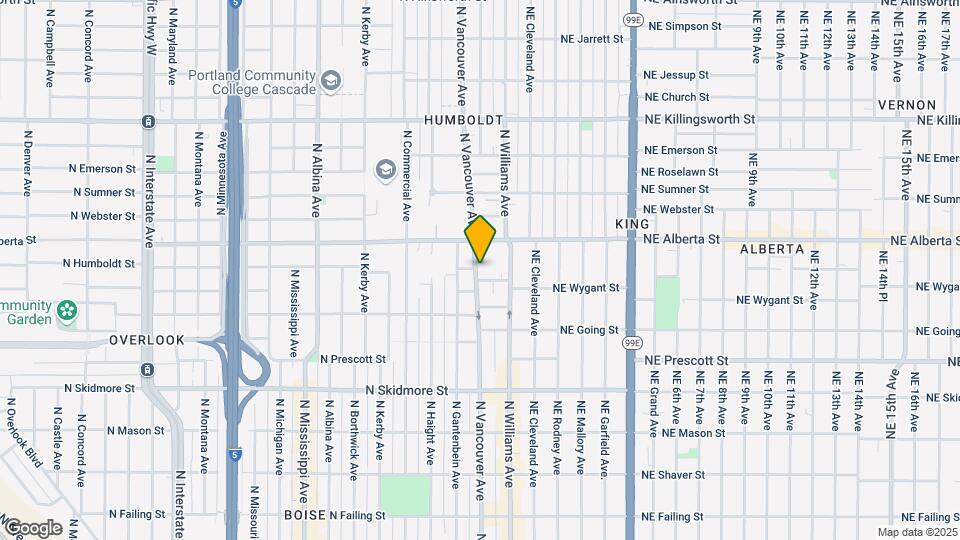 838 North Vancouver Avenue Mapa y Detalles de la Ubicación