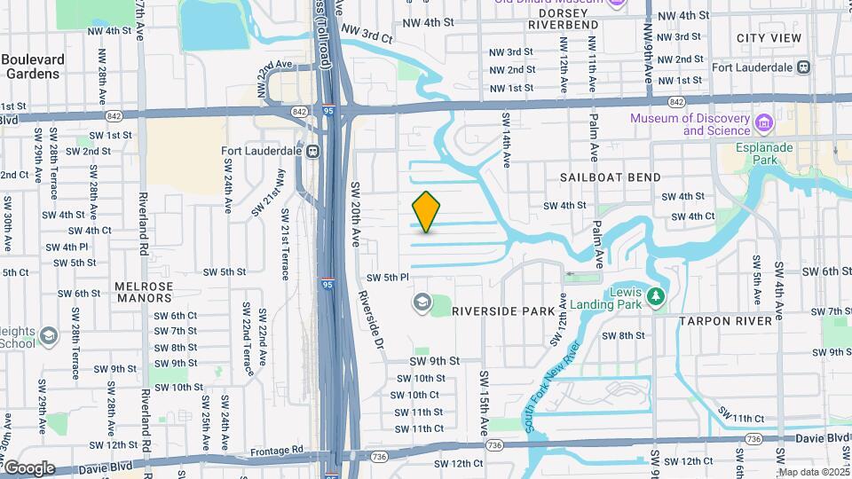 1712 SW 5th St Map and Location Details