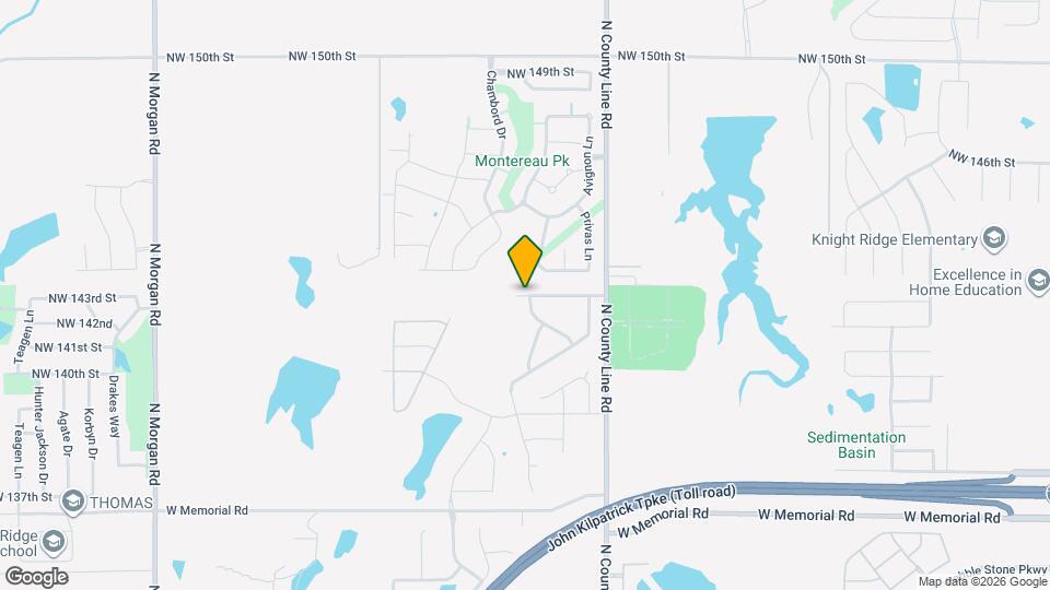 9101 NW 143rd St Map and Location Details