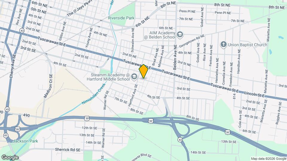 1920 3rd St SE Map and Location Details