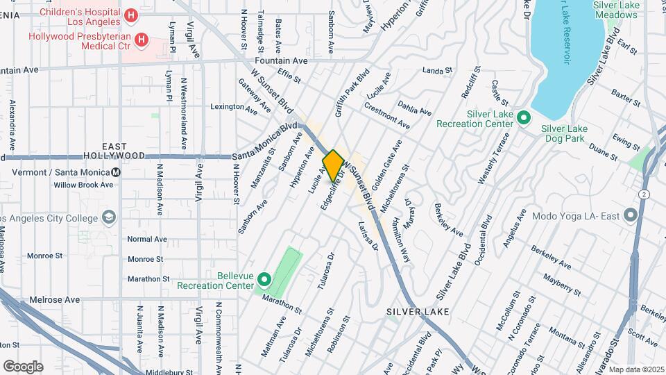 1427 Edgecliffe Dr, Unit 1427.5 Map and Location Details
