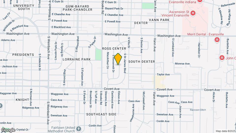 1313 S Ruston Ave Map and Location Details