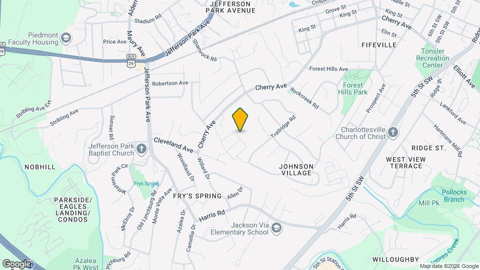 829 Rainier Rd Map and Location Details