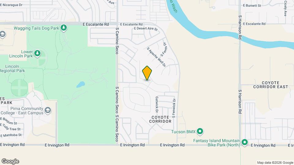 8882 E Raven Hill Wy Map and Location Details