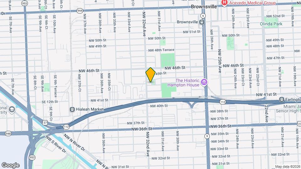 3175 NW 43rd St Map and Location Details