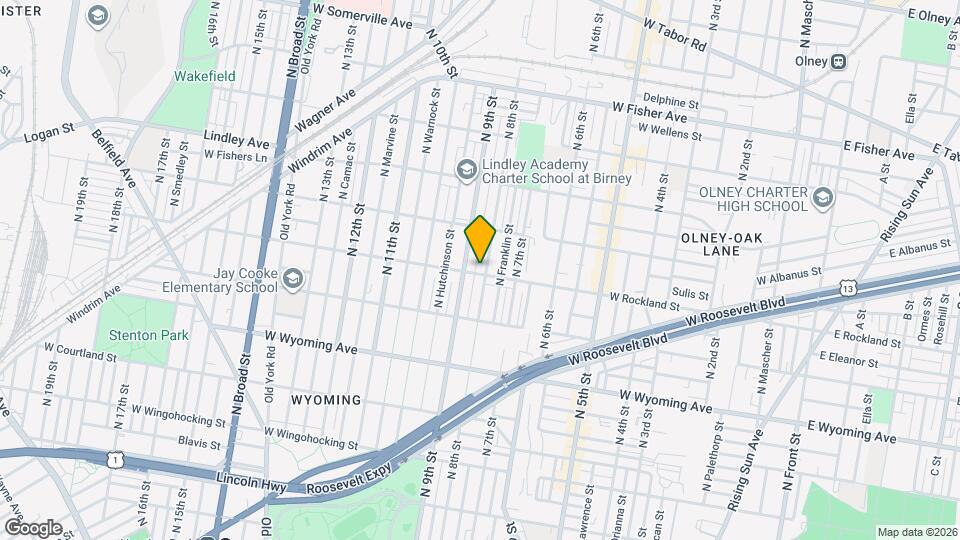 4900 N 8th St, Unit APT C Map and Location Details