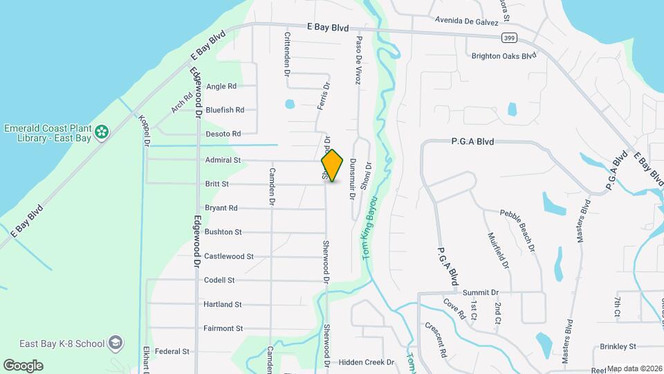 2818 Sherwood Dr Map and Location Details