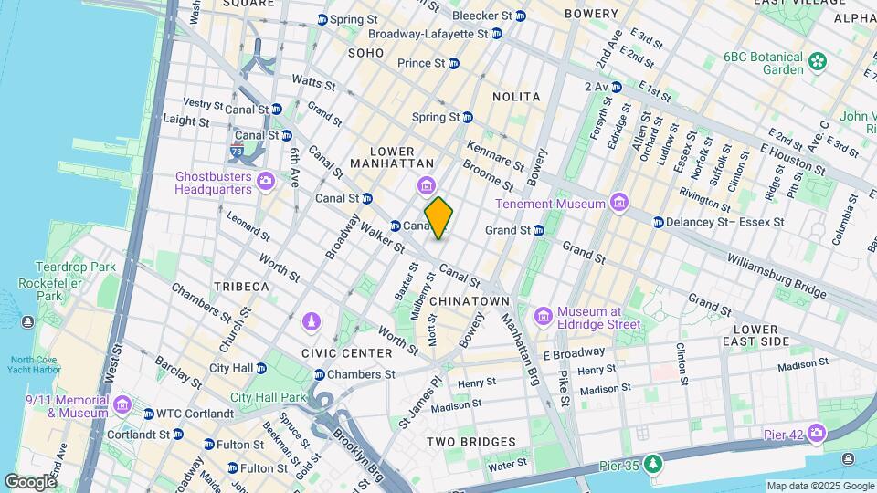 115 Mulberry St Mapa y Detalles de la Ubicación